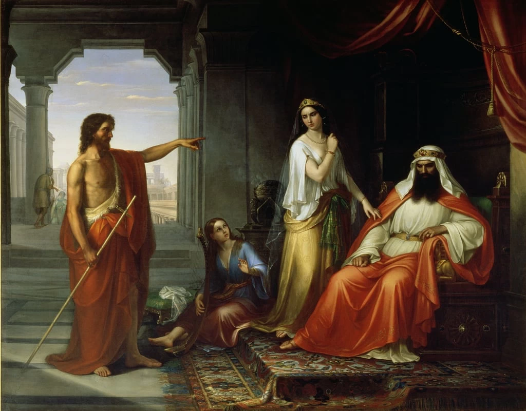 San Giovanni Battista che rimprovera Erode - Galleria dell'Accademia, Firenze